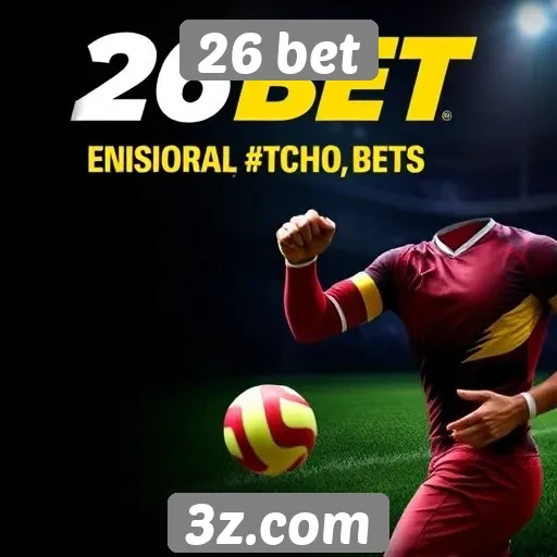 Promoções e bônus oferecidos pela 26 bet